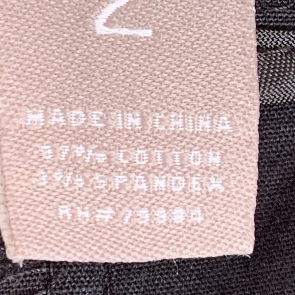 Chico’s Shorts Womens Large Black Zip Close Bermuda Length Pockets Sumner Travel - Picture 5 of 8